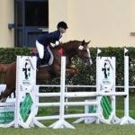 Maria Plesse und Cassy 
5.Platz Standard-Springwettbewerb